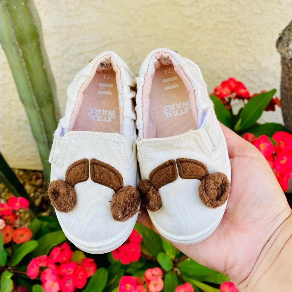 Toms Star Wars Princess Leia toddler shoes T4